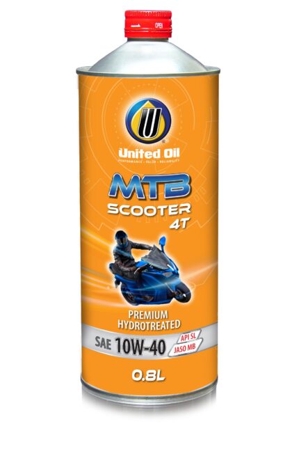 United MTB Scooter SAE 10W30/10W40 API SL/JASO MB